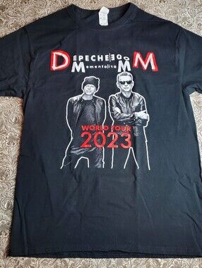2023 Depeche Mode Momento Mori 2 Sided Concert Shirt Size M